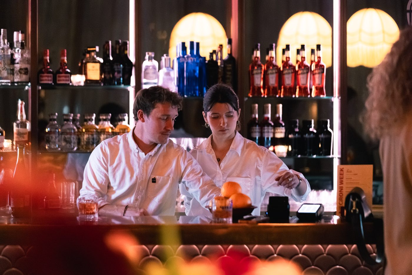 The Negroni Bar, full